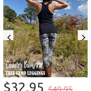 Country Bumpkin Tree Camo Leggings